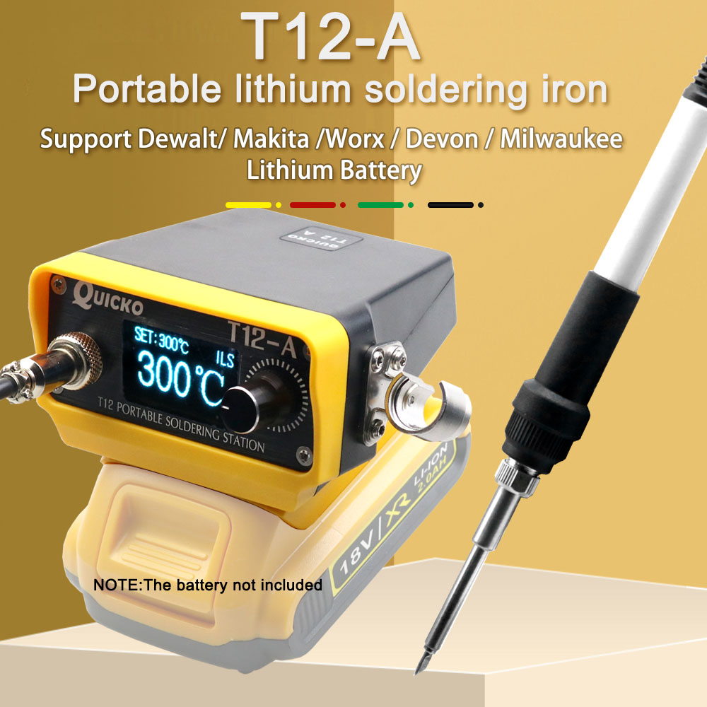 Milwaukee Drill M12 Fuel - STM32 V3 T12-A alat Solder nirkabel