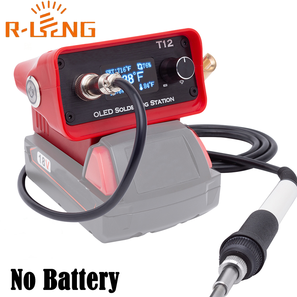 Milwaukee Drill M12 Fuel - Stasiun besi solder T12 OLED Stasiun