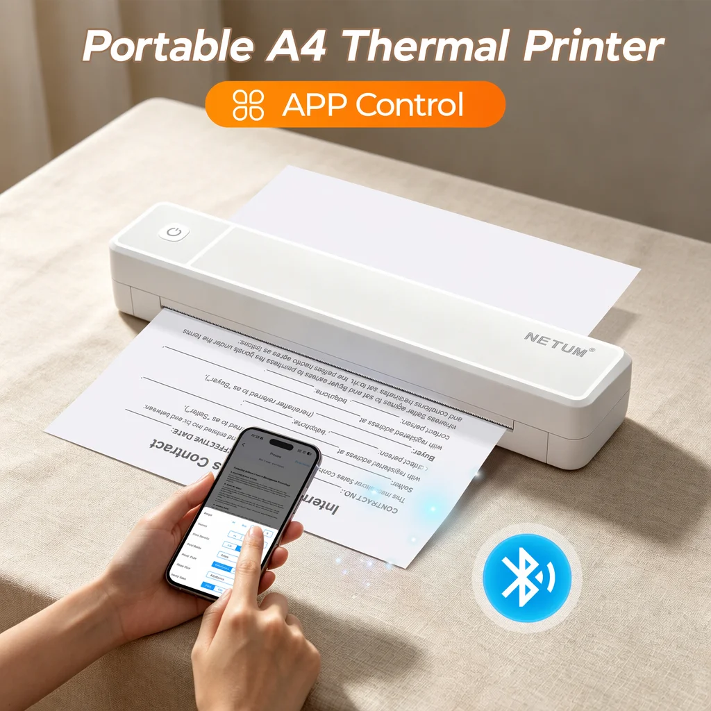 Commercial Book Printing Machines - Printer Thermal Mini A4 Mendukung Android