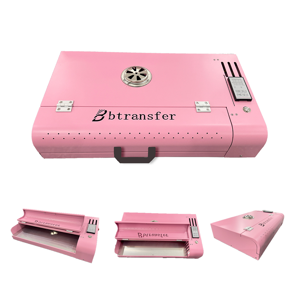 Commercial Book Printing Machines - Mesin Oven DTF Warna Pink Cerah