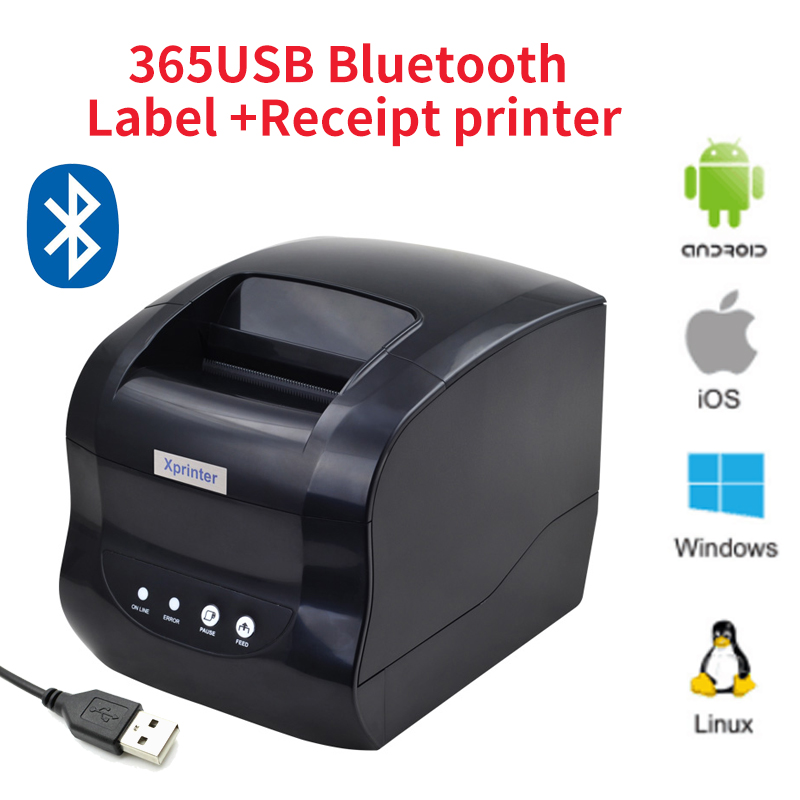Xprinter 365B Thermal Printer  - Commercial Book Printing Machines ulasan dan harga