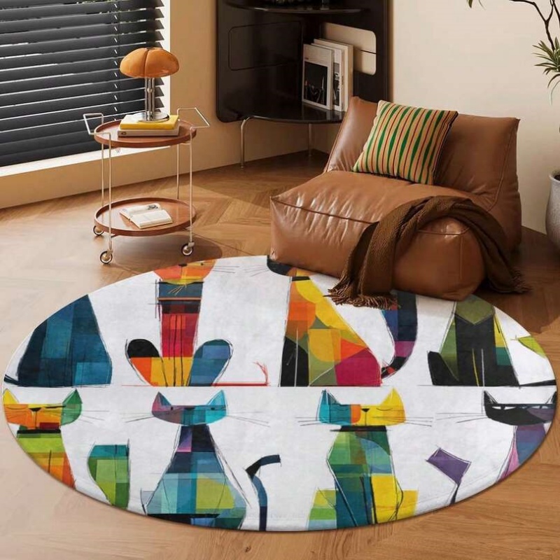 Karpet Bulat Motif Tumpukan Bu - Commercial Book Printing Machines ulasan dan harga