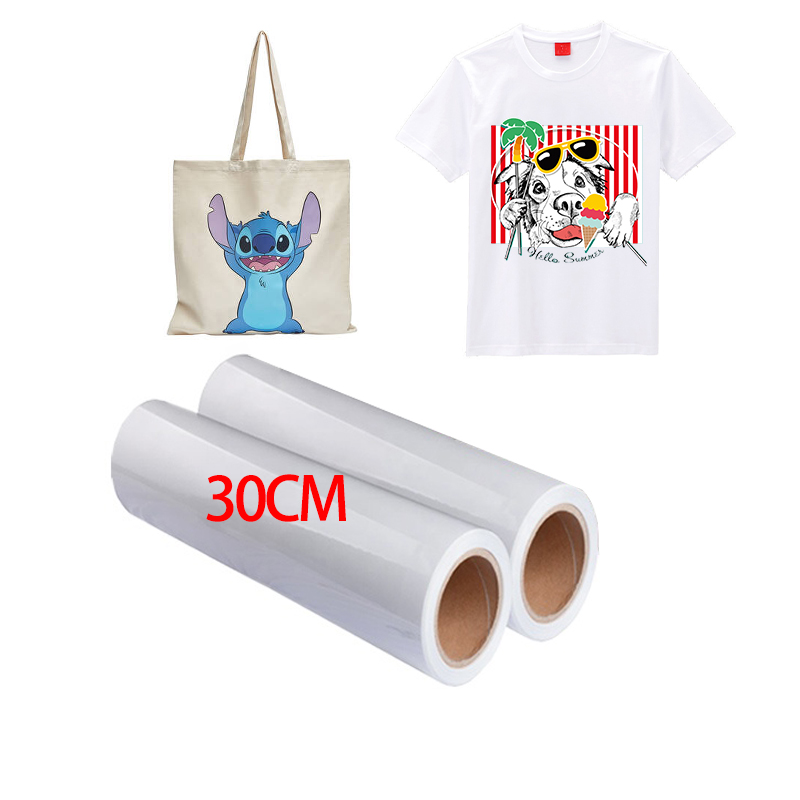 0.3×100m PET R2R UV DTF Transf - Dtf Hot Peel Film ulasan dan harga